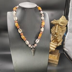 Amber Crown Necklace